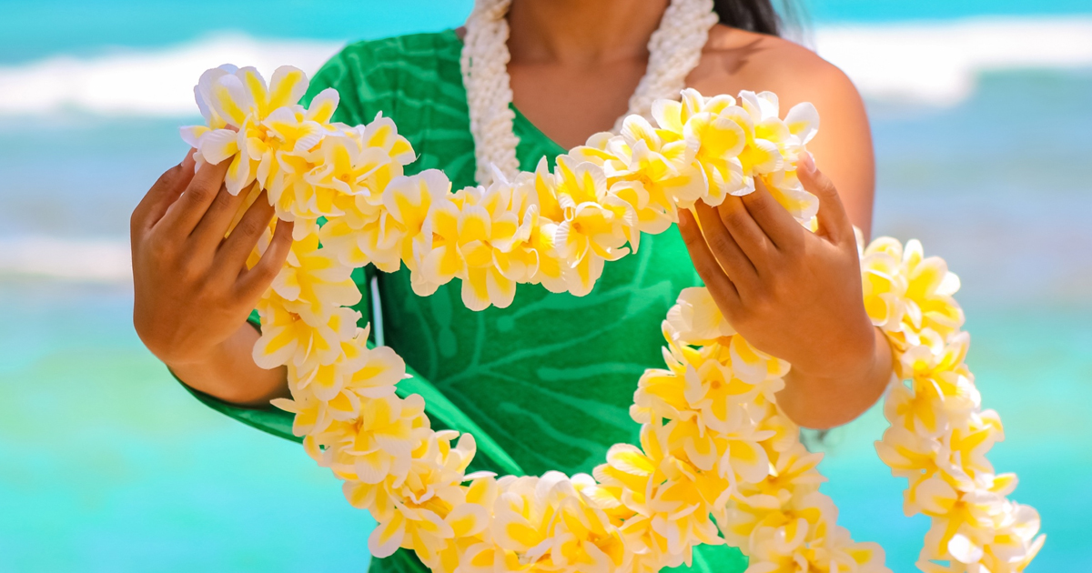 Hawaii lei greeting