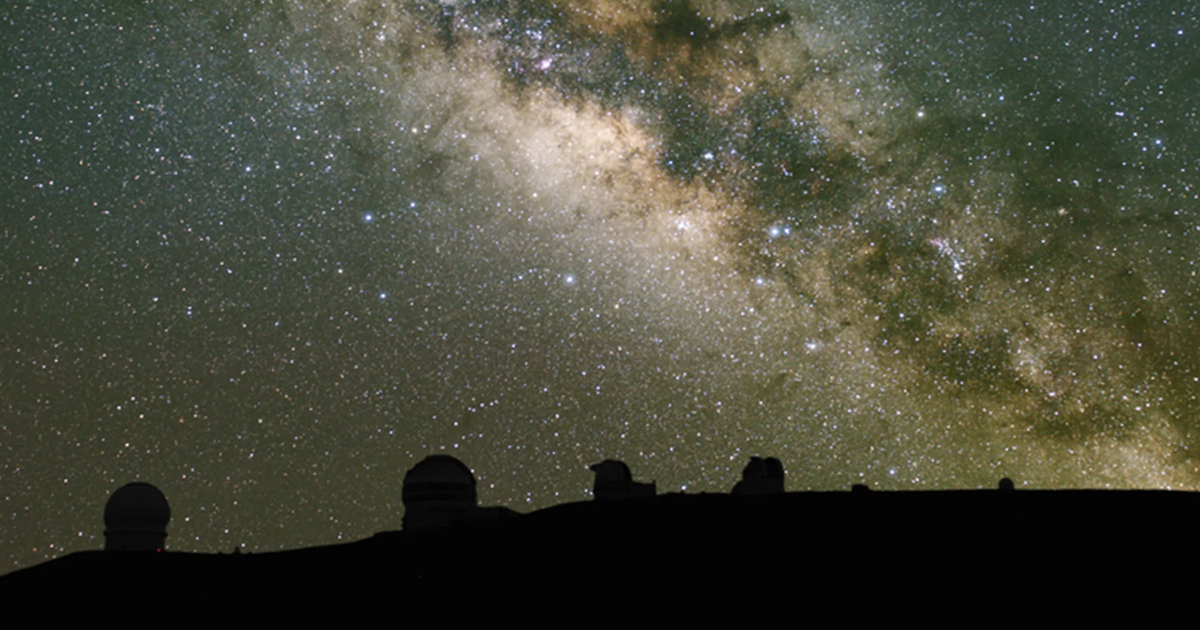 Stars from Mauna Kea Summit