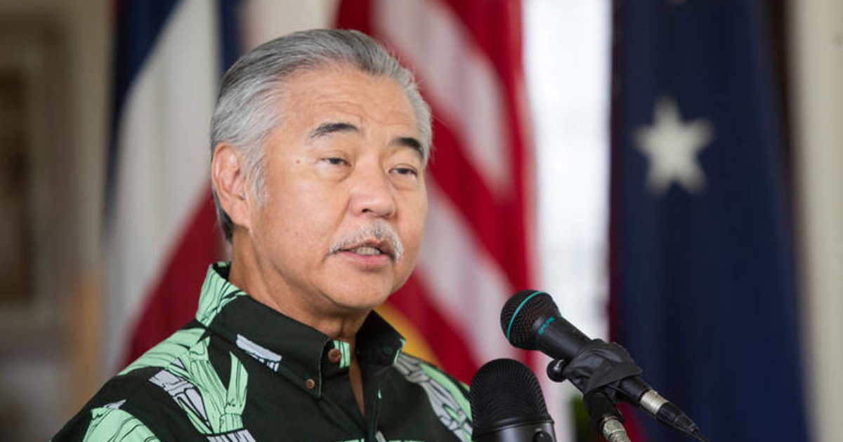 Hawaii Governor David Ige