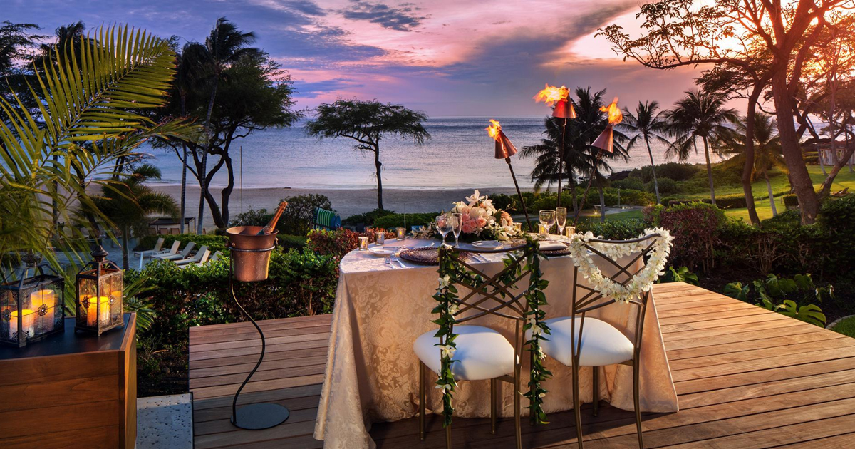 Private Dining at Mauna Kea Resort