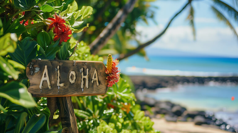 Aloha sign