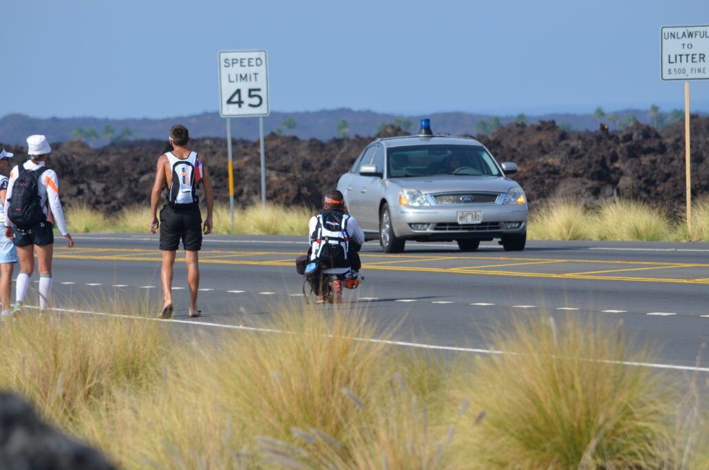 Ironman bike race