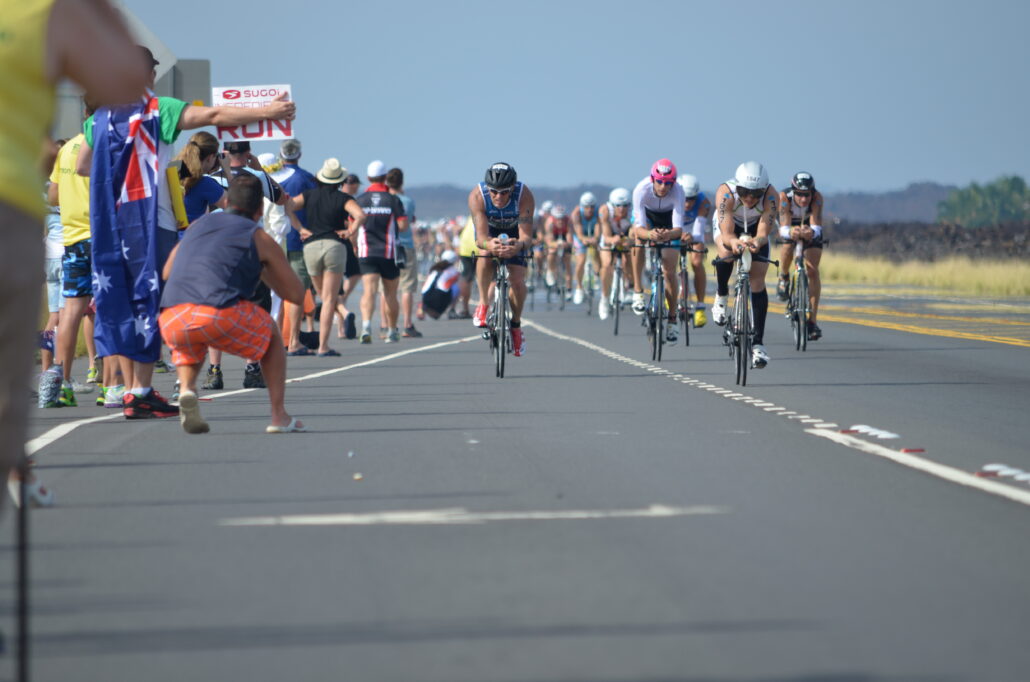 Ironman bike race