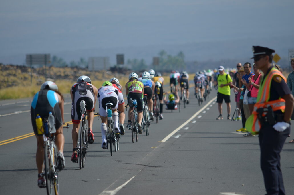 Ironman bike race