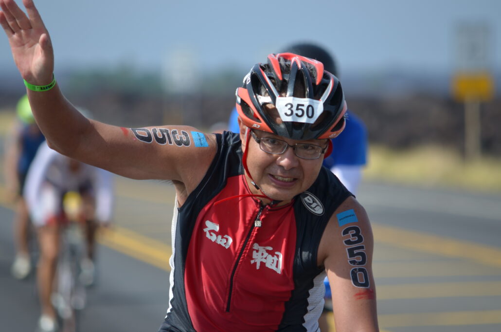 Ironman bike race