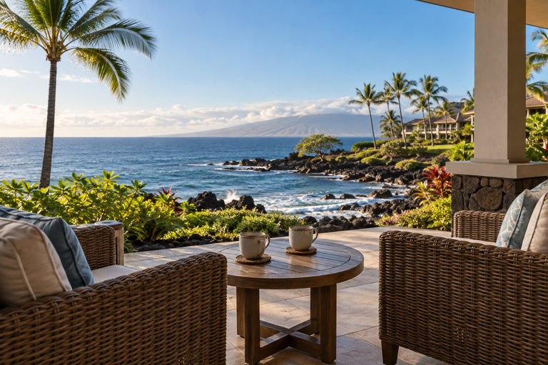 Kohala Lanai Overlooking the Pacific