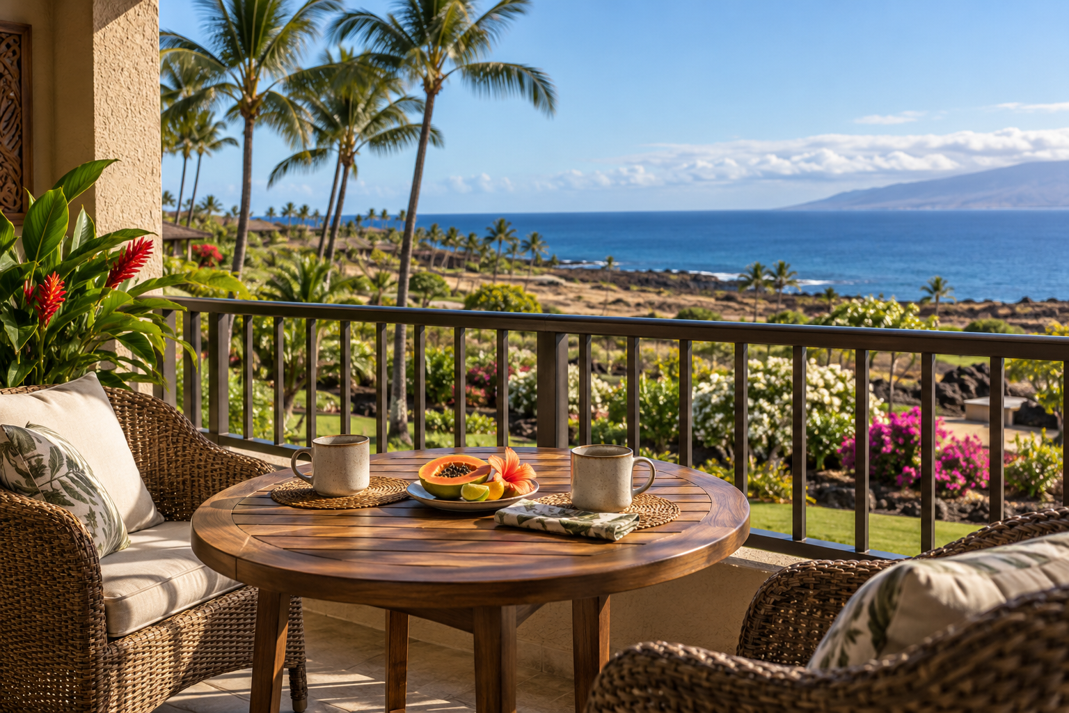 Morning coffee over South Kohala-1